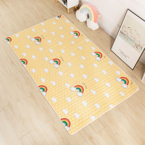 厂家直销儿童帐篷地垫地毯家用卧室床边毯客厅加厚防滑爬行垫批发