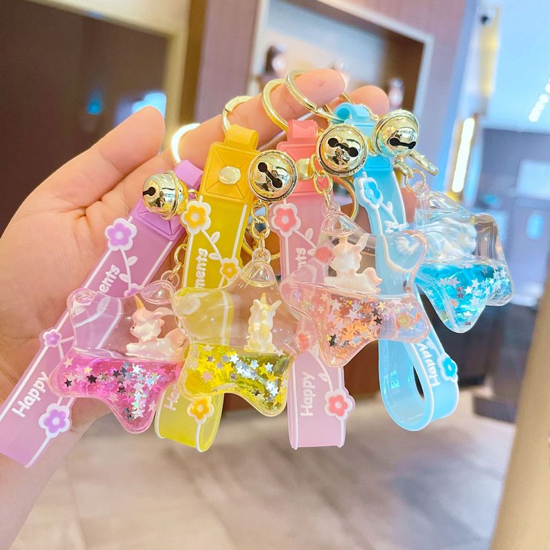 インターネット有名人かわいい馬 Xiaochi 虹馬ユニコーンキーホルダーカップルバッグペンダント車のキーチェーンギフト卸売|undefined