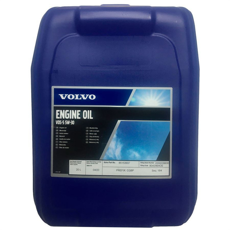 沃尔沃vds5合成柴油机发动机油Volvo Engine Oil VDS-5 SAE 5W-30
