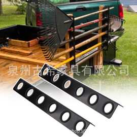 重型直柄工具收纳架手工工具金属储物架用于卡车拖车的手动工具架