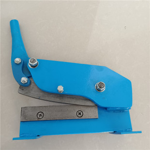 Hand-held iron hay cutter shear copper sheet aluminum plate shear double blade small shear machine manual shearing machine