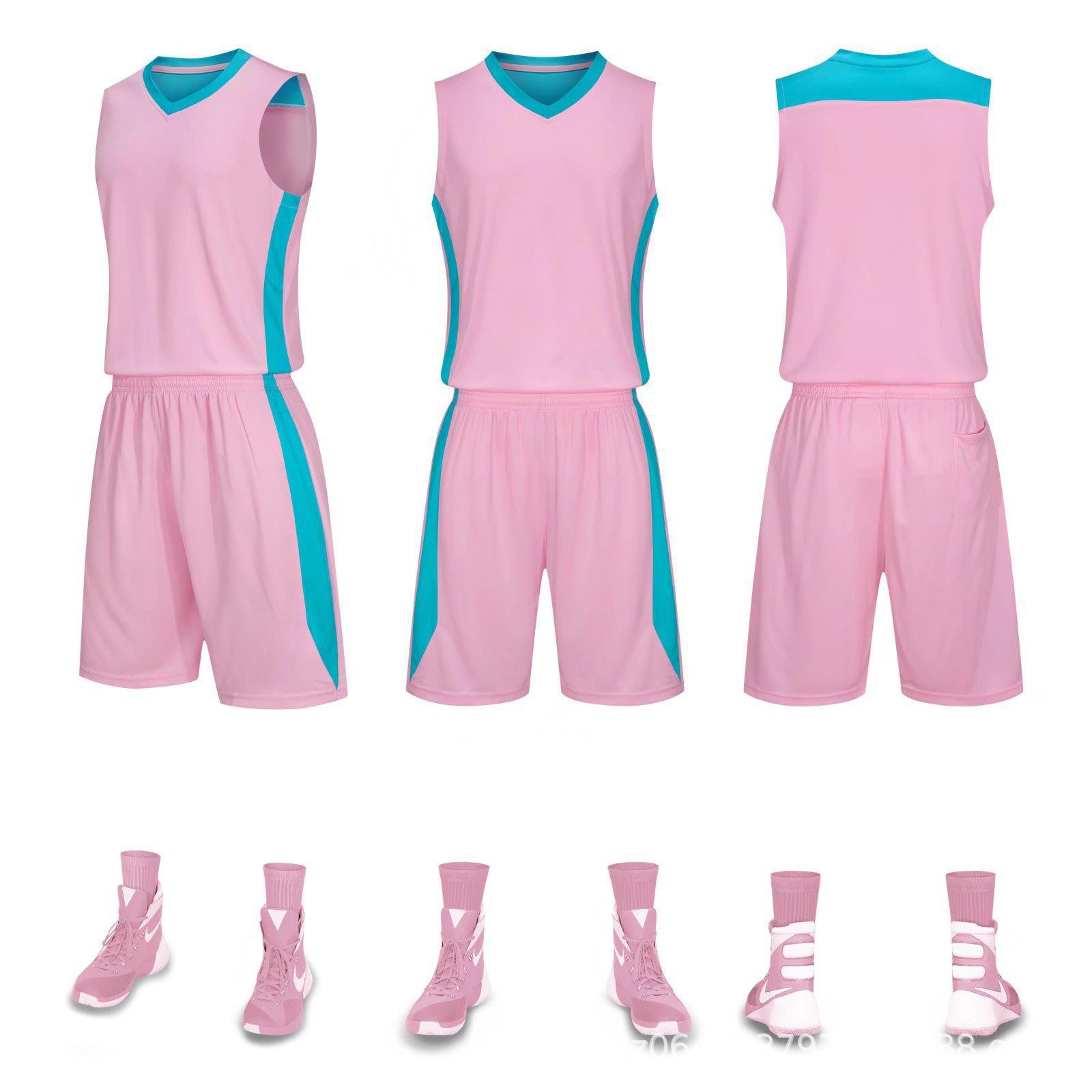 Basketball Uniforms Sportswear Team Uniforms Training Team Uniforms Sports Vest 2024 Printed Suit Manufacturer Men and Women Black