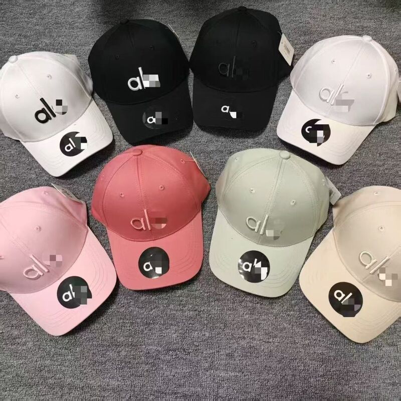 Alo Yoga New Style Hard-Top Baseball Cap for Men and Women, Couple Style Breathable Sports Sun Protection Sun Hat, Korean Version