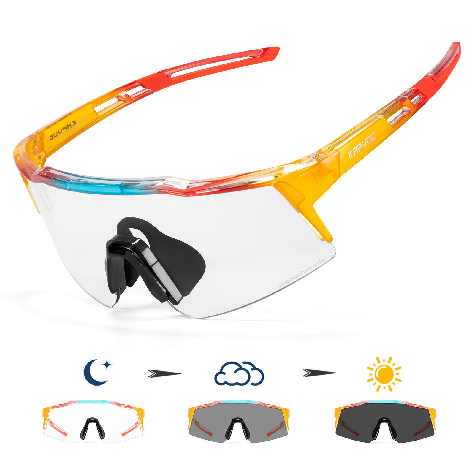 Gafas de Sol Polarizadas Infantiles para Ciclismo de TR90 con Protección Ocular para Deportes al Aire Libre image 19