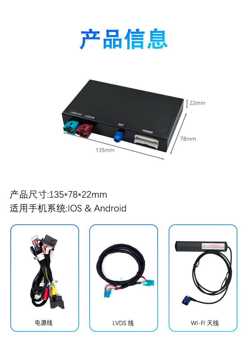 Suitable for Bmw Nbt/Cic1234567 Series X1X3X5 Wireless Carplay/Android Auto/Hicar