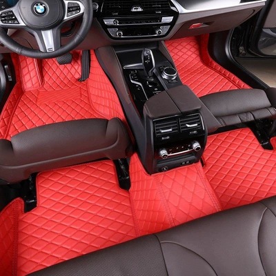 Ayaqaltılar (Kovriklər): car floor mats - main-drivers-side-panel-huiqi-crimson-red-mega-discount-sale