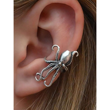 L 43745 Vintage Octopus Alloy Ear Cuff ��������Ͻ����