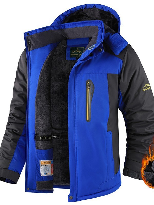 户外外贸冬季大码冲锋衣裤男加绒加厚保暖加大防风防雨登山服外套|undefined