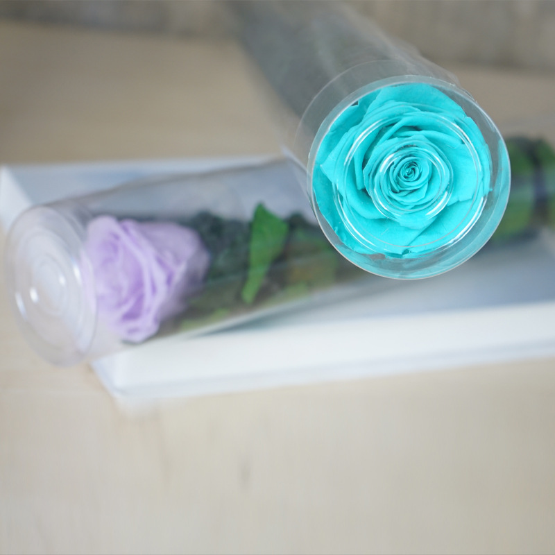 Naxi reina flor eterna tubo de ensayo ramo planta espécimen Qixi enviar novia transfronteriza Amazon adornos de suministro directo