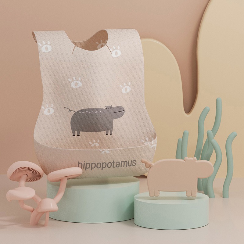 Productos para madres y bebés bebés baudón impermeable baudón mayorista para niños comidas baudón desechable sin lavado