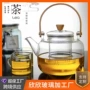 定制加厚耐高温玻璃提梁壶