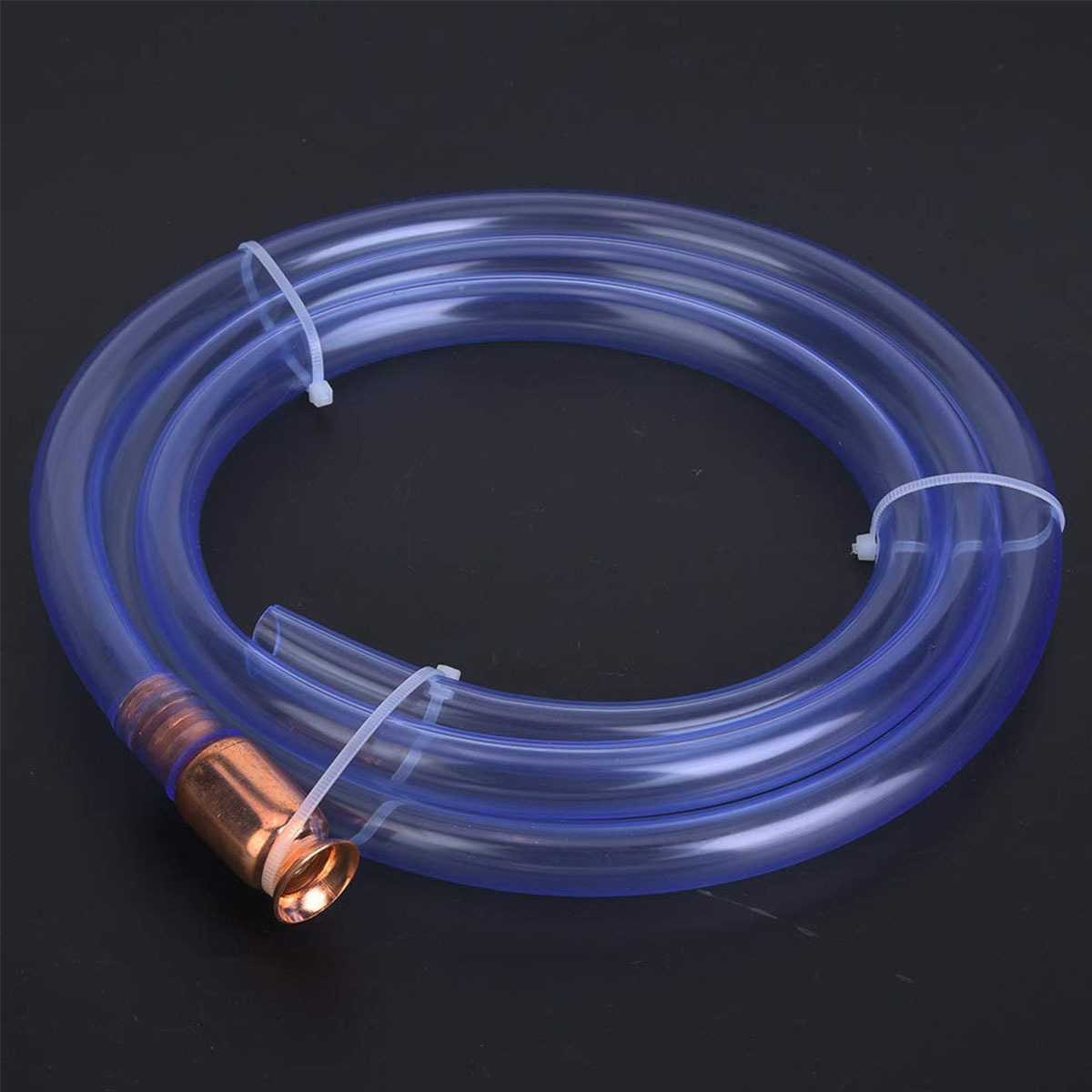 6ft Automatic Oil Pump Siphon Oil Pipe 1.0/2inch Valve 13mm Self Siphon Automatic Siphon Hose Vibrator