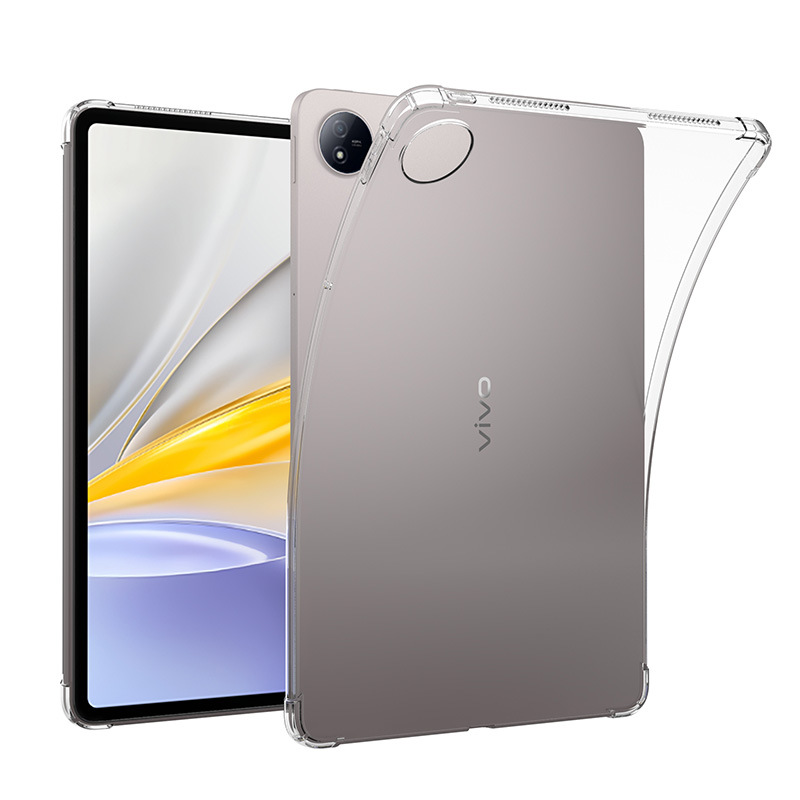 For vivo Pad SE 12.3 protective cover Pad3/5 airbag anti-fall transparent tpu soft case 2025