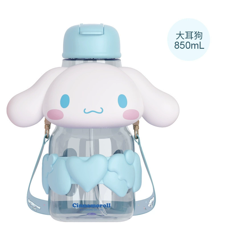 Sanrio, Ultra, высококачественная детская трубочка со стеклом, вместительная Ultraman Tiga, чайник, падение защиты