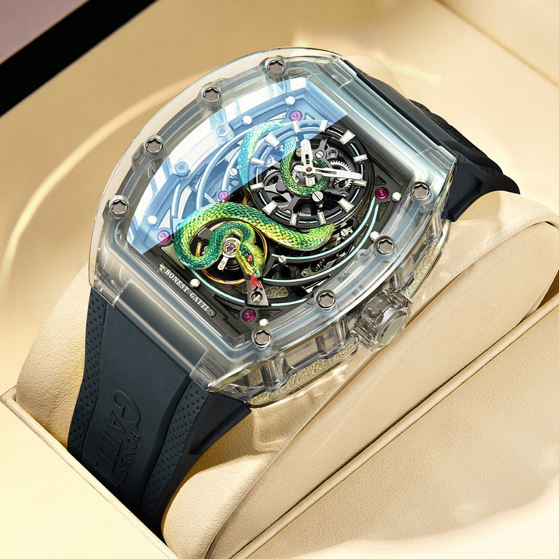 German Bugatti Bonest Gatti Watch Brand New Luxury Watch Factory Direct Sales Mechanical Watch Cross-Border Model