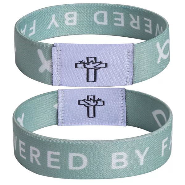 Green grass - cross and dove
