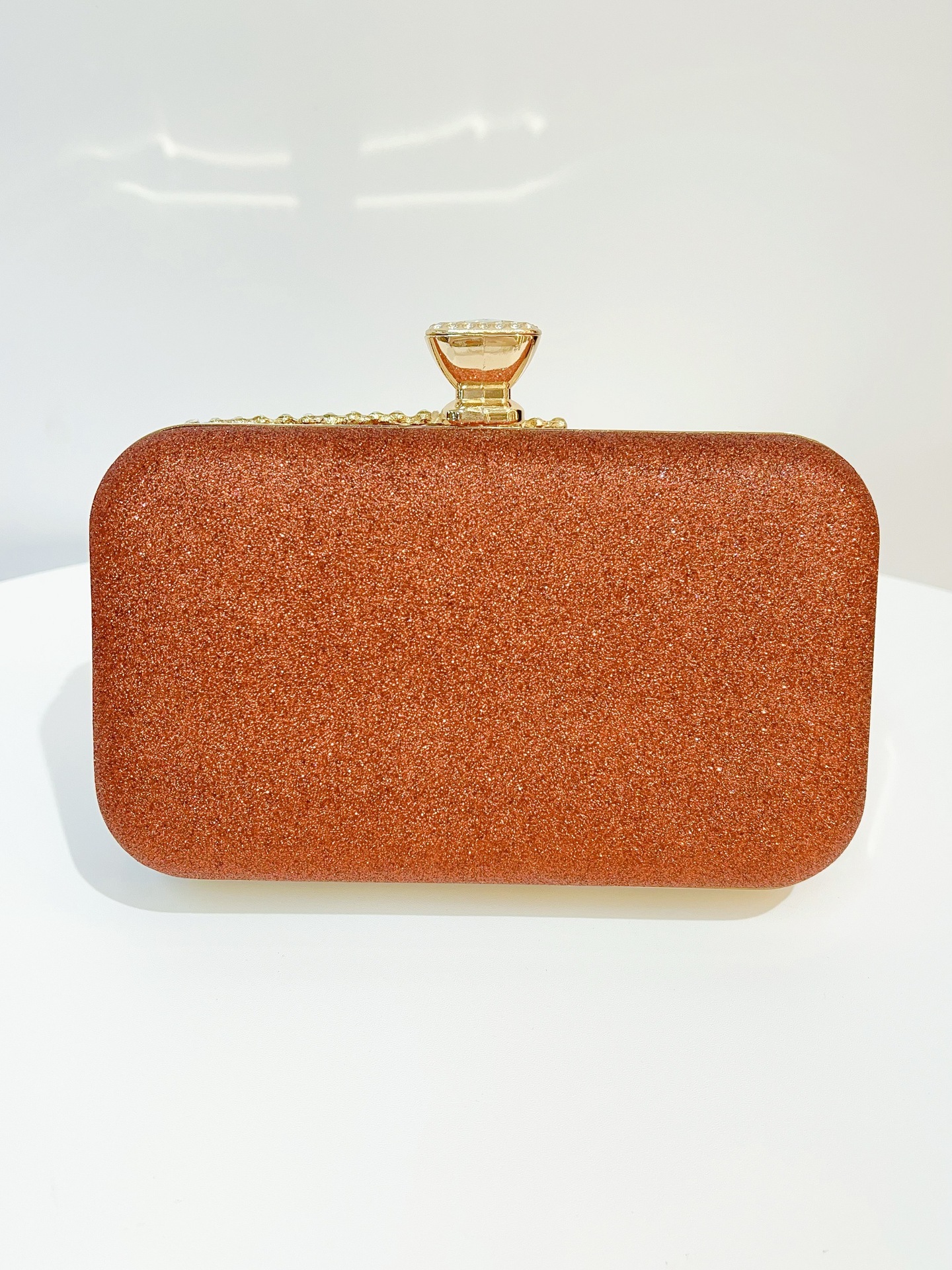 Women's Evening Handbag With Diamond Embellishment For Parties_voghion.com
