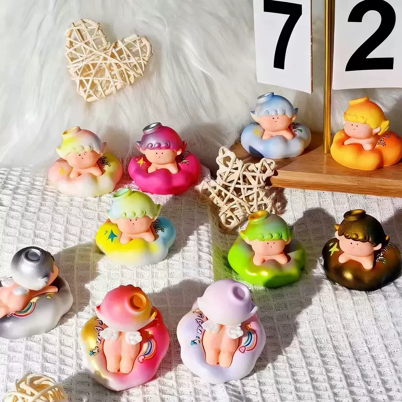 โมเดลเรซิ่นทูตสวรรค์ก้อนเมฆ สำหรับตกแต่ง DIY