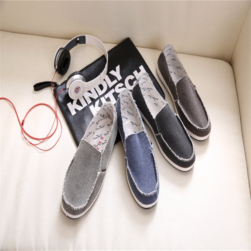 Herren-Sneakers aus Canvas mit Fußgewölbeunterstützung, leichte Sneakers, Schuhwerk_voghion.com