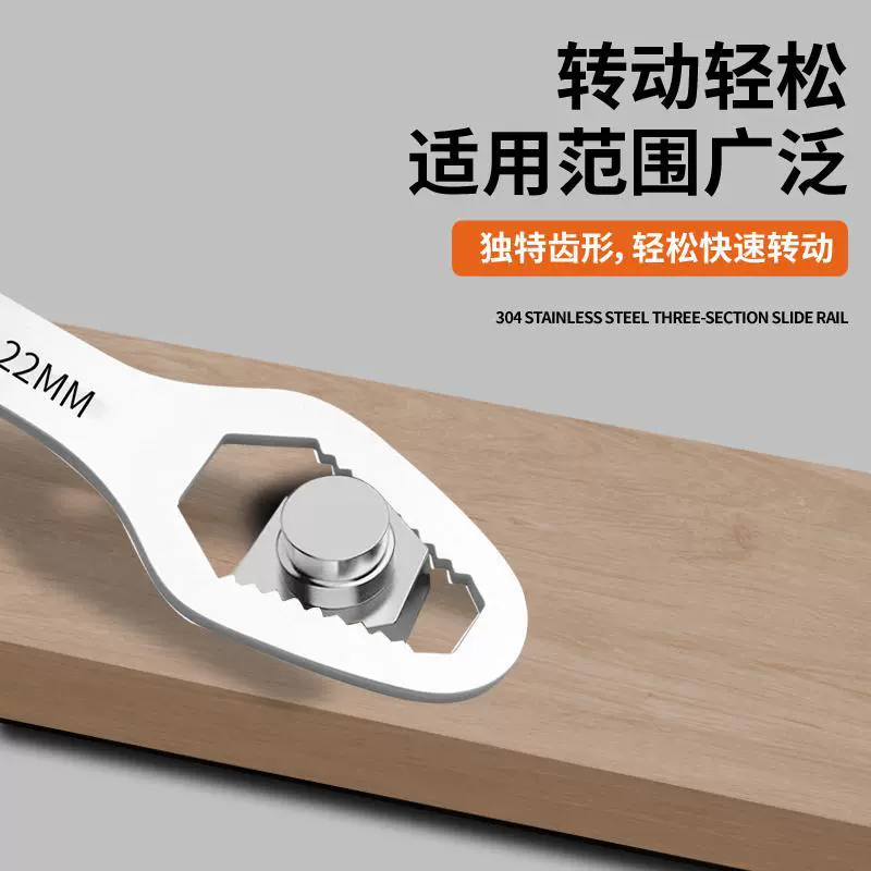 Universal wrench, glasses