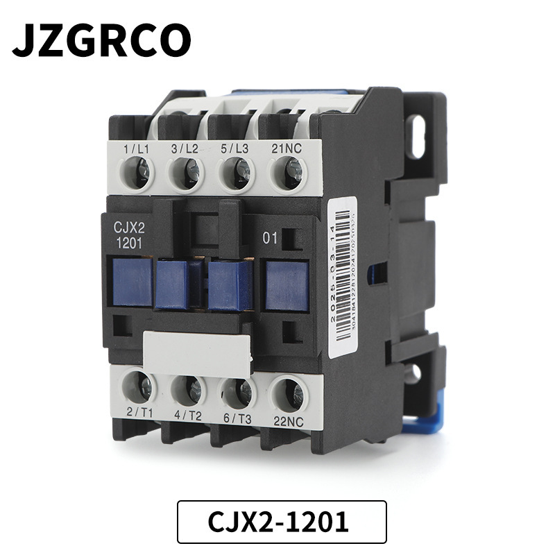Ac Contactor Cjx2-1201 Low Voltage Contactor 1 Normally Closed Single-Phase Three-Phase 220V380V Can Be Customized Ac Contactor Cjx2-1201 Low Voltage Contactor 1 Normally Closed Single-Phase Three-Phase 220V380V Can Be Customized