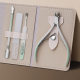 German craft dead skin scissors suit double-headed push knife exfoliating horny barbed repair nail care nail tool