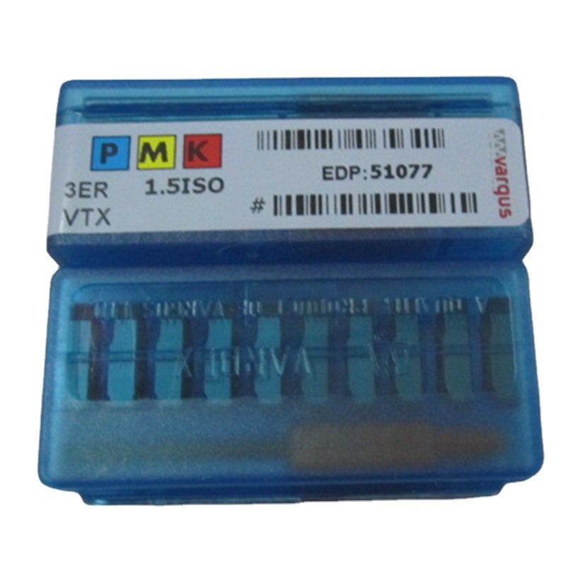 以色列瓦格斯螺纹车削刀片3IR 1.5ISO VTX公制定牙挑丝修光刃刀粒