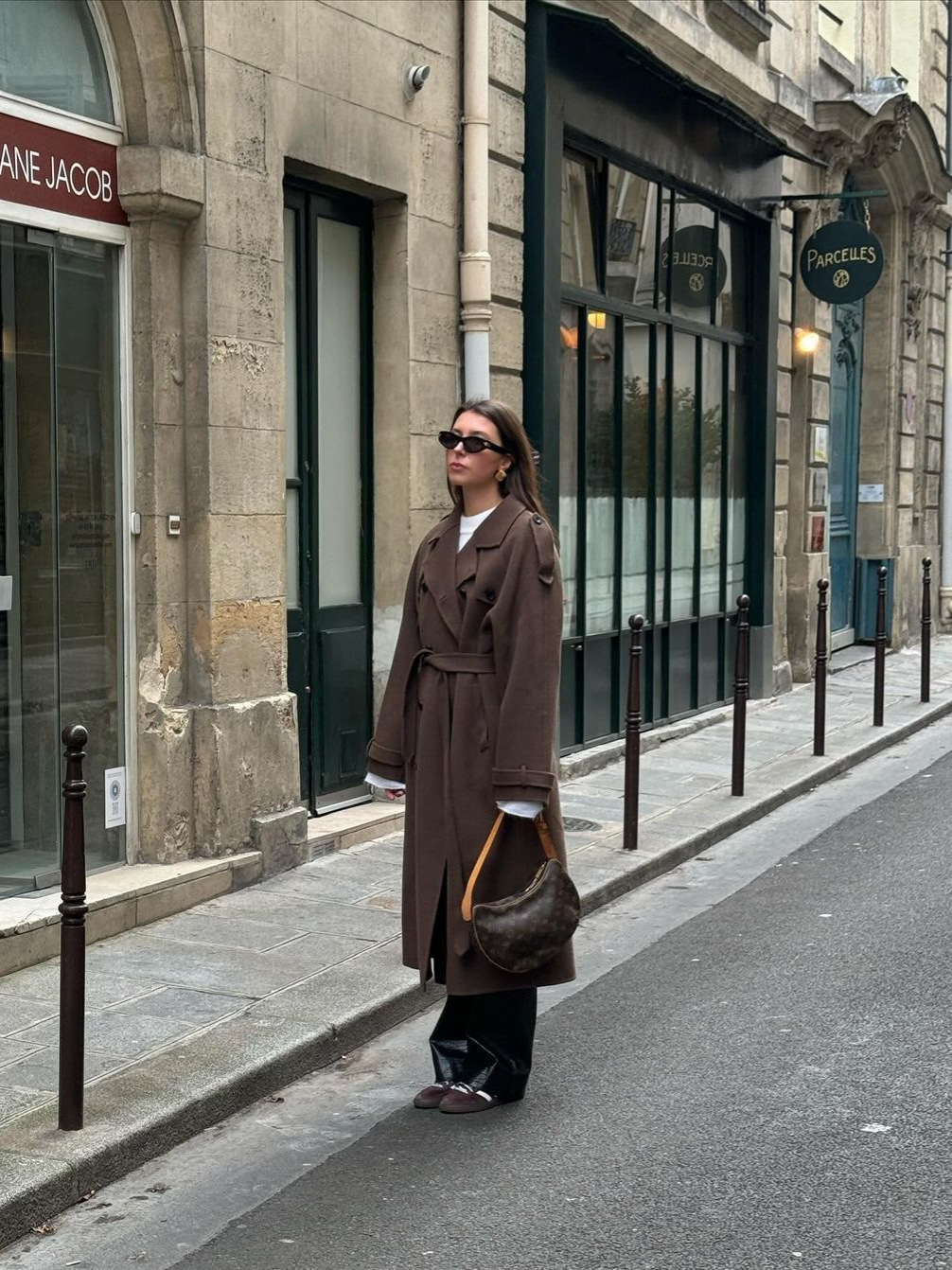 Double-Button Lapel Woolen Long Coat with a Stylish Look, European and American Cross-Border 2026 Autumn New Casual Style Jacket