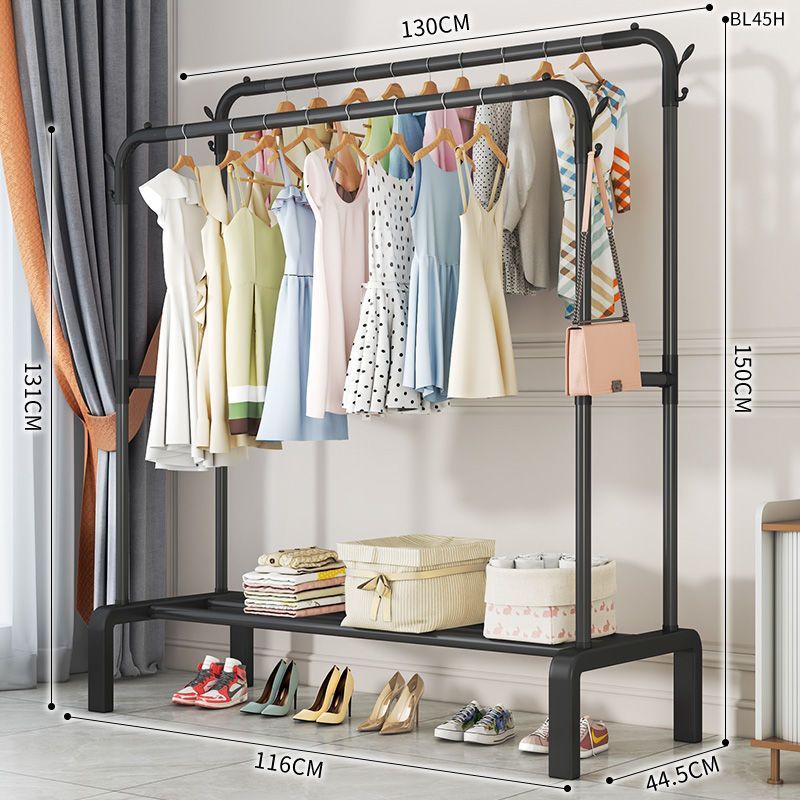 130cm [블랙 더블폴] 업그레이드된 다리 강화 -