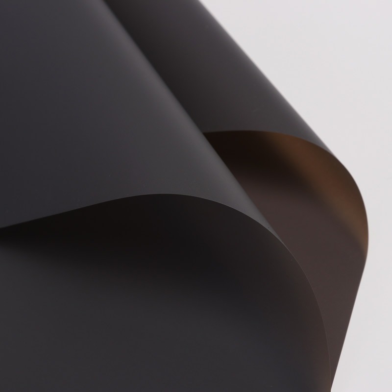 Papel de embalaje de flores de alta calidad al por mayor Papel Ouya impermeable de dos colores al por mayor Fabricante de papel de flores de bolsa de regalo hecho a mano creativo