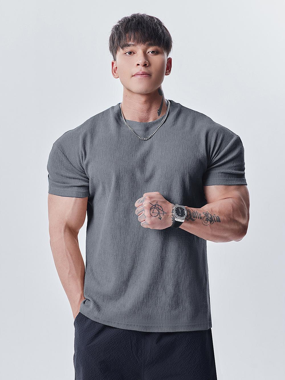 다크 그레이 크루넥