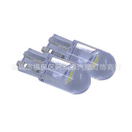 外贸汽车led示宽灯 T10 COB 硅胶小灯 牌照灯 牌照灯 灯泡高亮