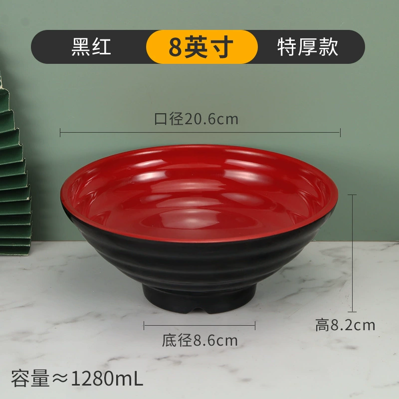 Shatterproof Plastic Soup Bowl, Commercial Grade, Thick Durable 15.5 cm (6") Options