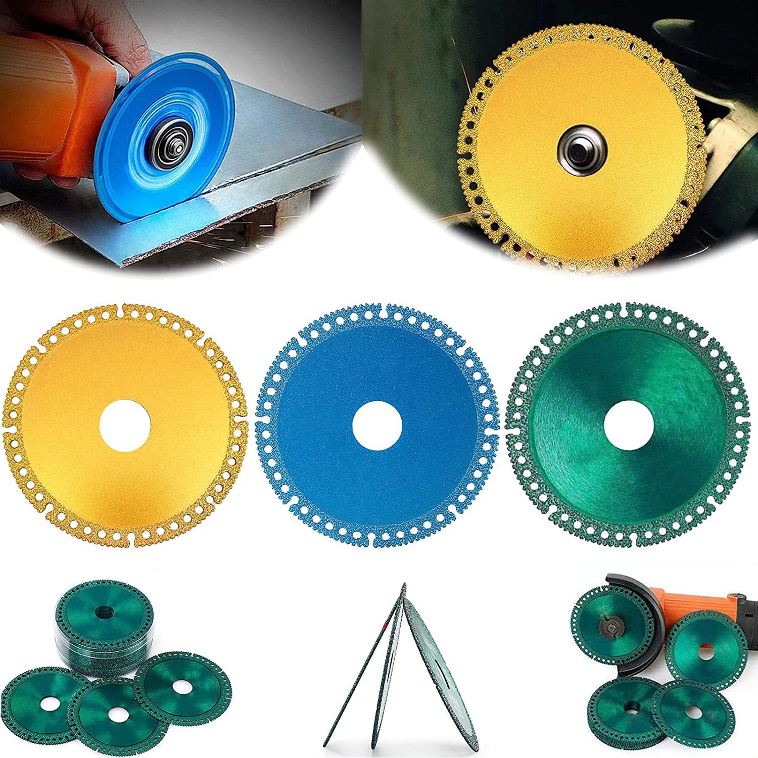 跨境多功能切割片陶瓷瓷砖切割盘金刚石切割片钢钉铝材PVC