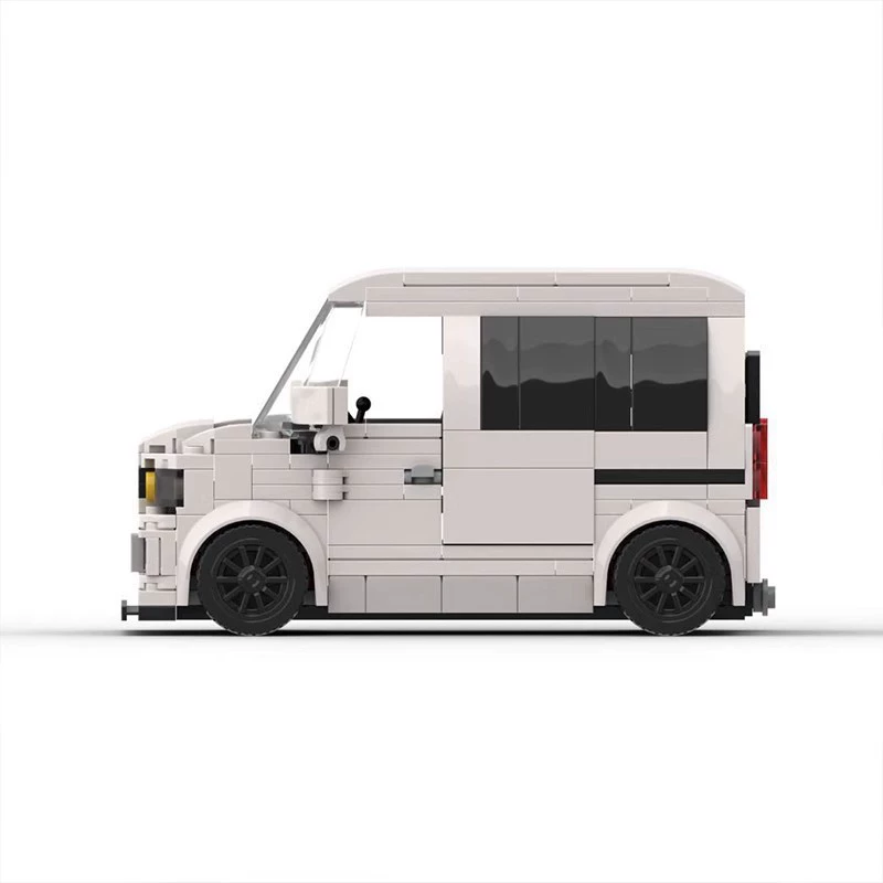 MOC конструкторы совместимы с LEGO 143463 Honda N Van фургон 8-гридскор сборка.Speed серия украшения