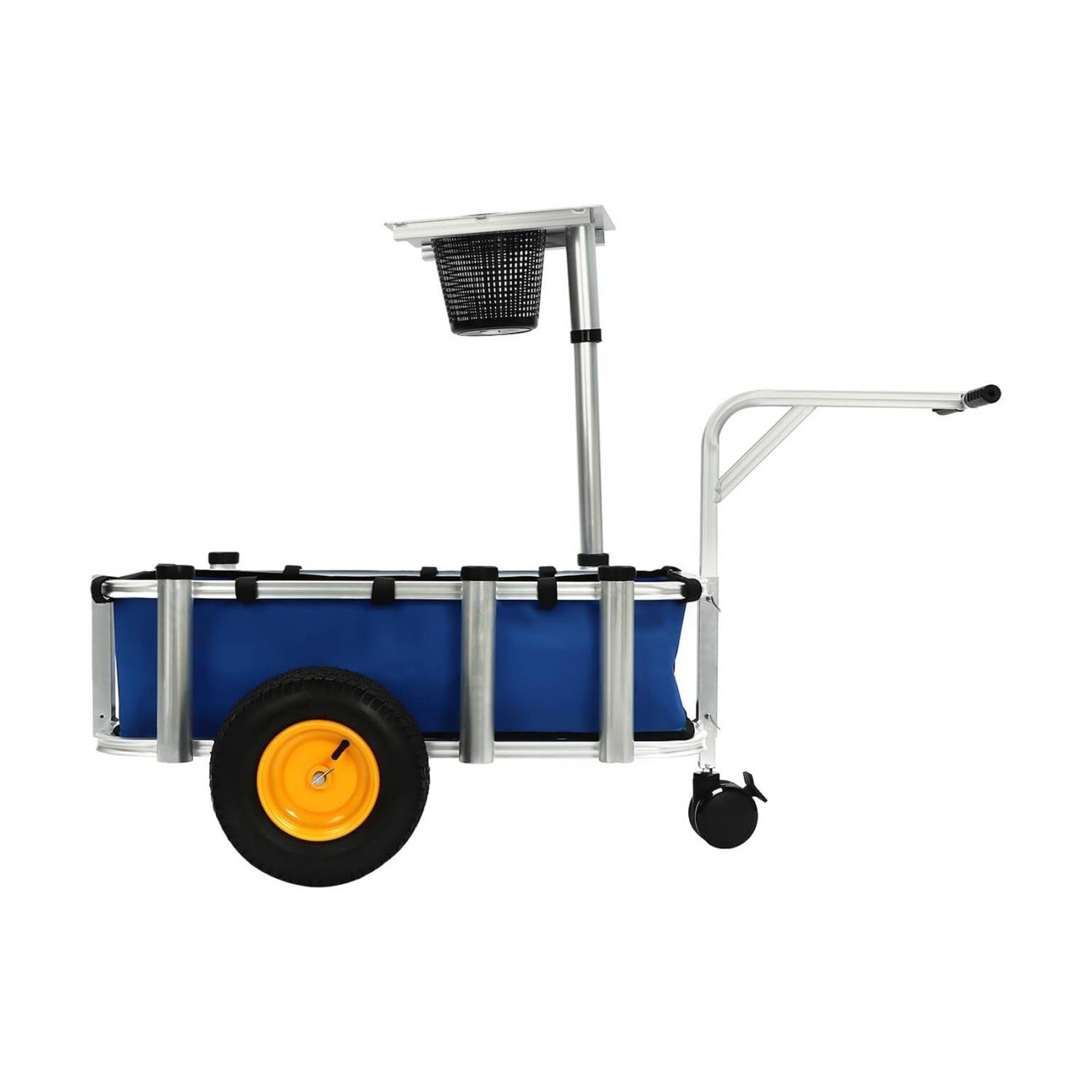 Material de aleación de aluminio carro de pesca multiusos tela Oxford equipo de pesca de playa remolque carro de pesca yate marino motocicleta