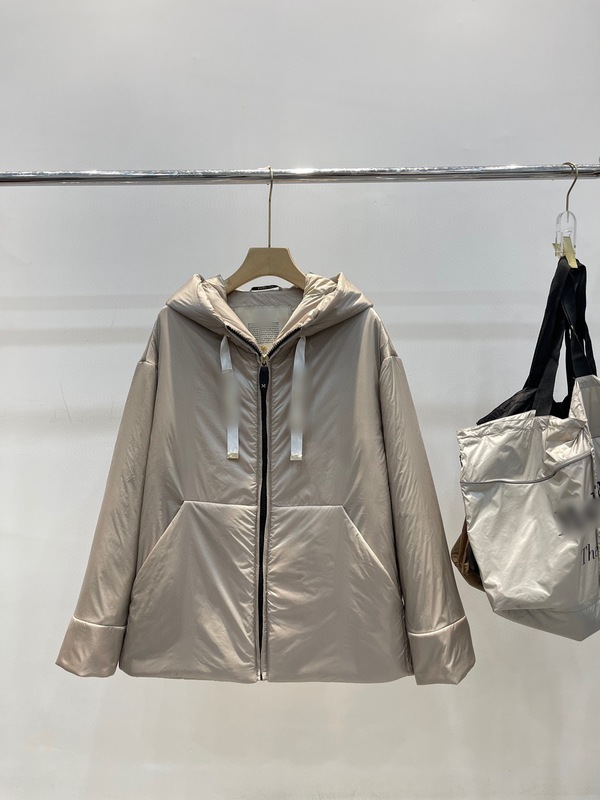秋冬新款连帽织带轻盈保暖宽松版薄款连帽女式驼绒服665|undefined