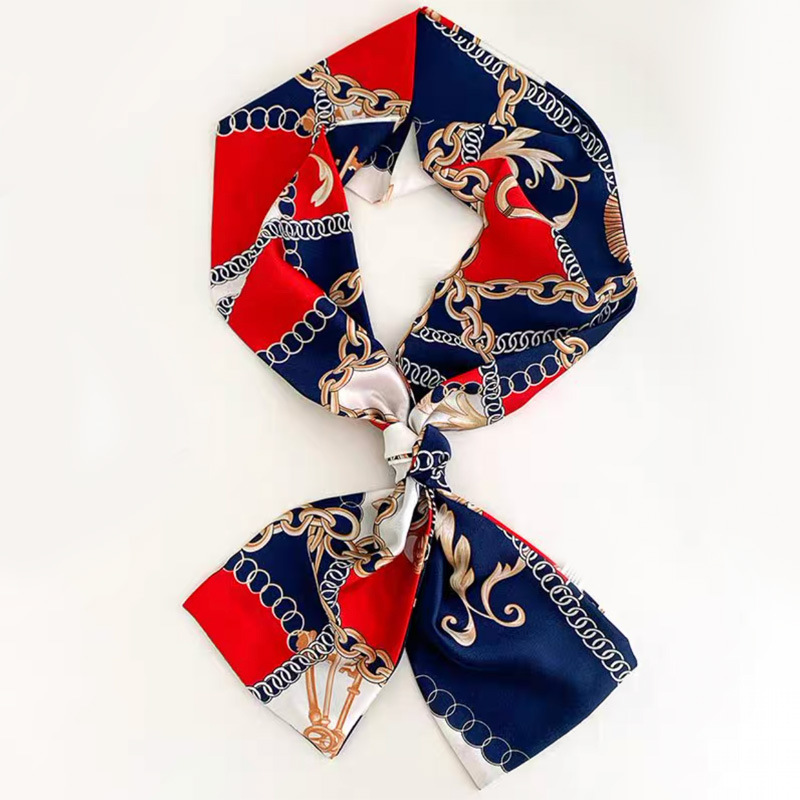 다크 브라운 66 체인 레드 그린