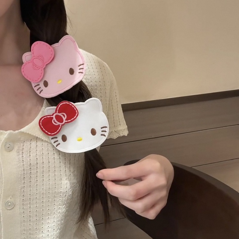 韓国漫画かわいいサンリオ前髪ステッカー女の子の髪の毛アーティファクトベルクロヘアピン後頭部整理ヘアステッカー|undefined