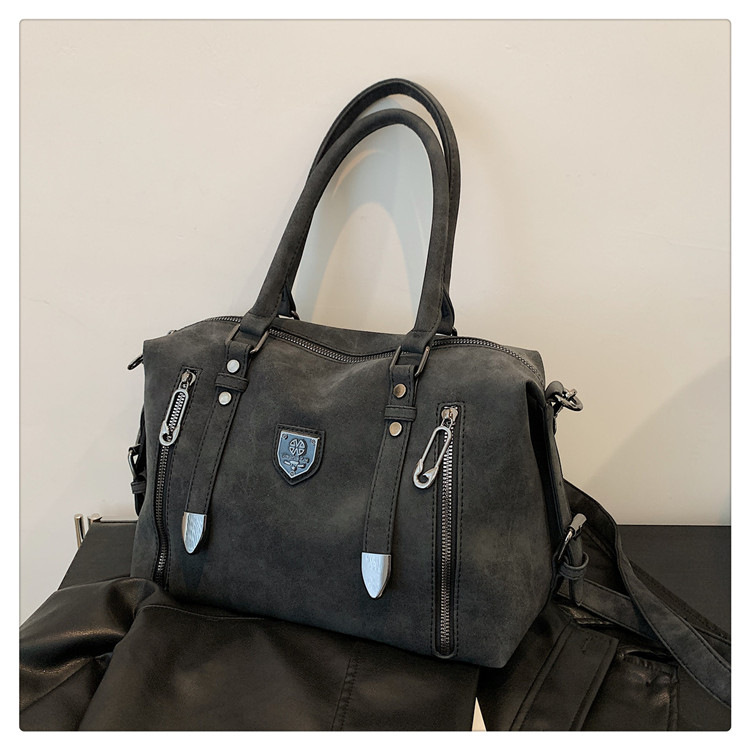 New cross-border foreign trade women's bag 2024 Retro casual handbag, European and American trend single-shoulder crossbody bag, tote bag for women undefined