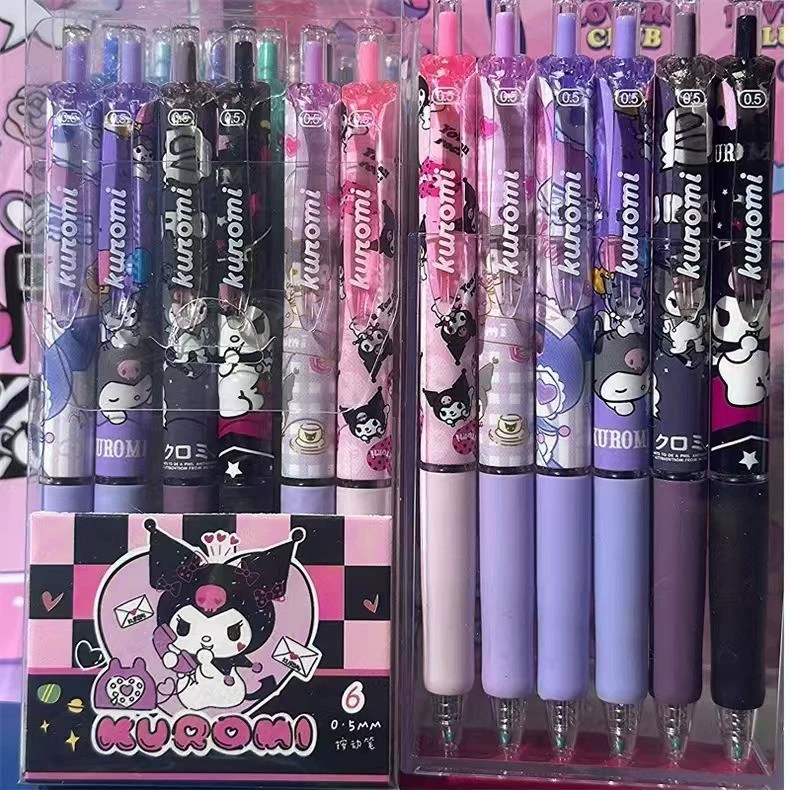 Cartoon quick dry high quality cute rollerball pen for students