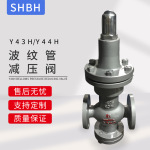 白湖阀门厂Y44H-25Z波纹管减压阀蒸汽导热油蒸汽减压阀可调减压阀