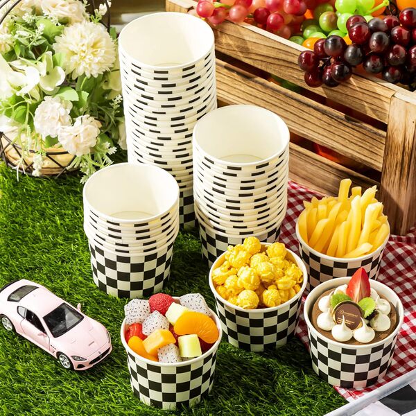 Racing car for ice cream