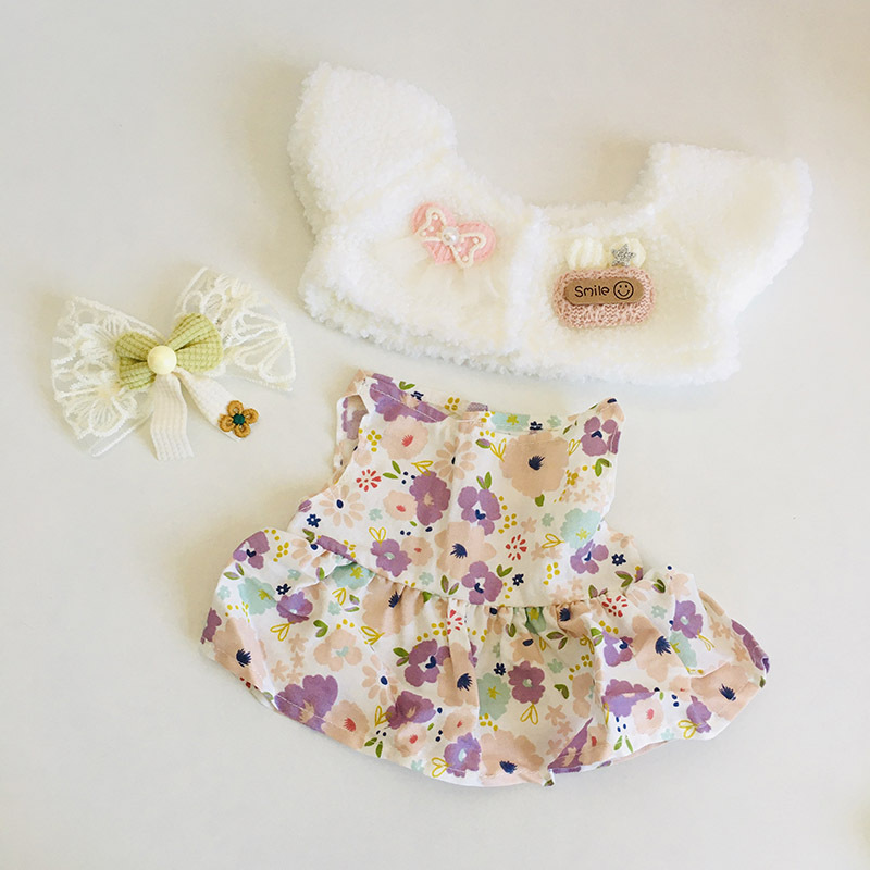 No. s Beier Lulu ropa 30cm conjunto oso muñeca ropa hecha a mano oso de peluche muñeca regalo para niñas