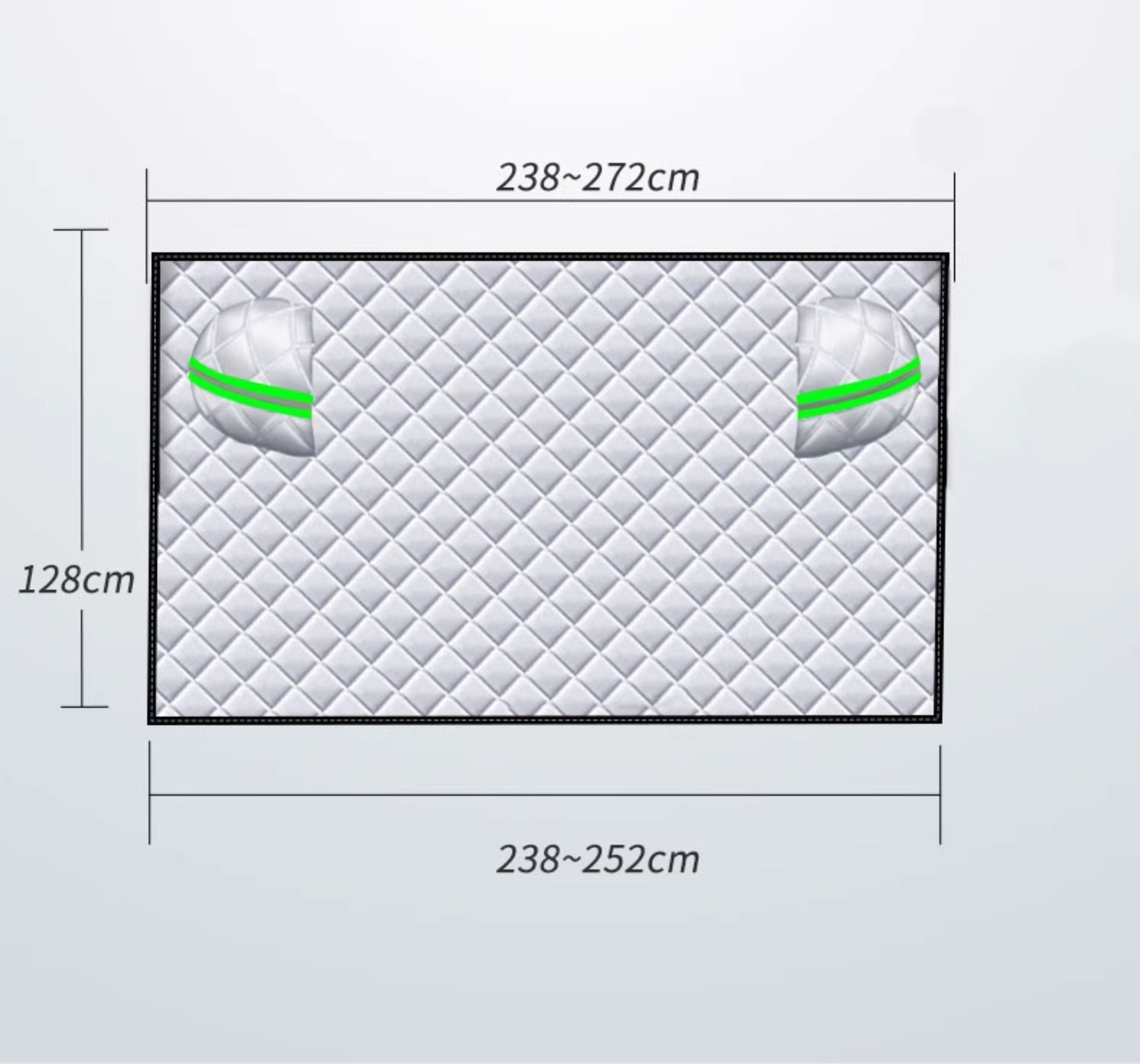 Car Windshield Anti-Freeze Cover, Car Cover, Snow Shield, Frost and Snow Protection, Thickened Sunshade for Car Use