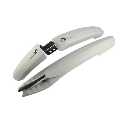 Manufacturer mountain bike fender with tail light 26 inches plastic adjustable quick release rain shield