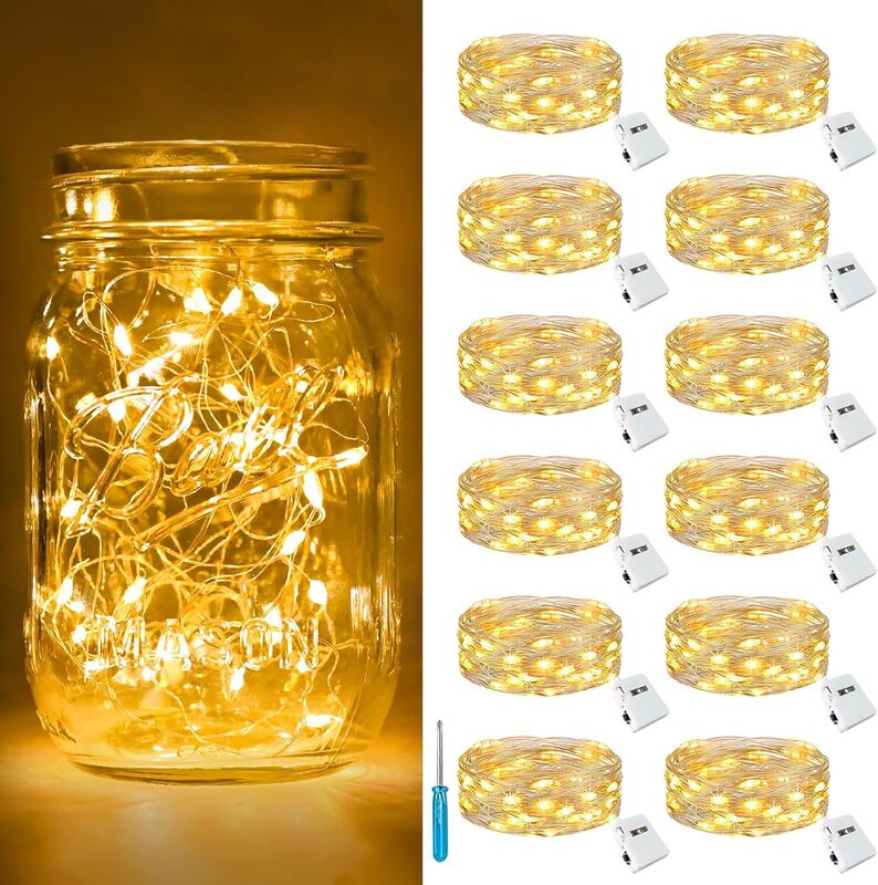 Led Waterproof Firefly Lights Wedding Indoor and Outdoor Christmas Garden Fairy Mini Flash Lights Decoration