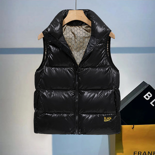 2024 New Style [Best Ready Stock] Mainly Recommended 683 Black Gold down Vest Graphene Heating Corduroy Vest
