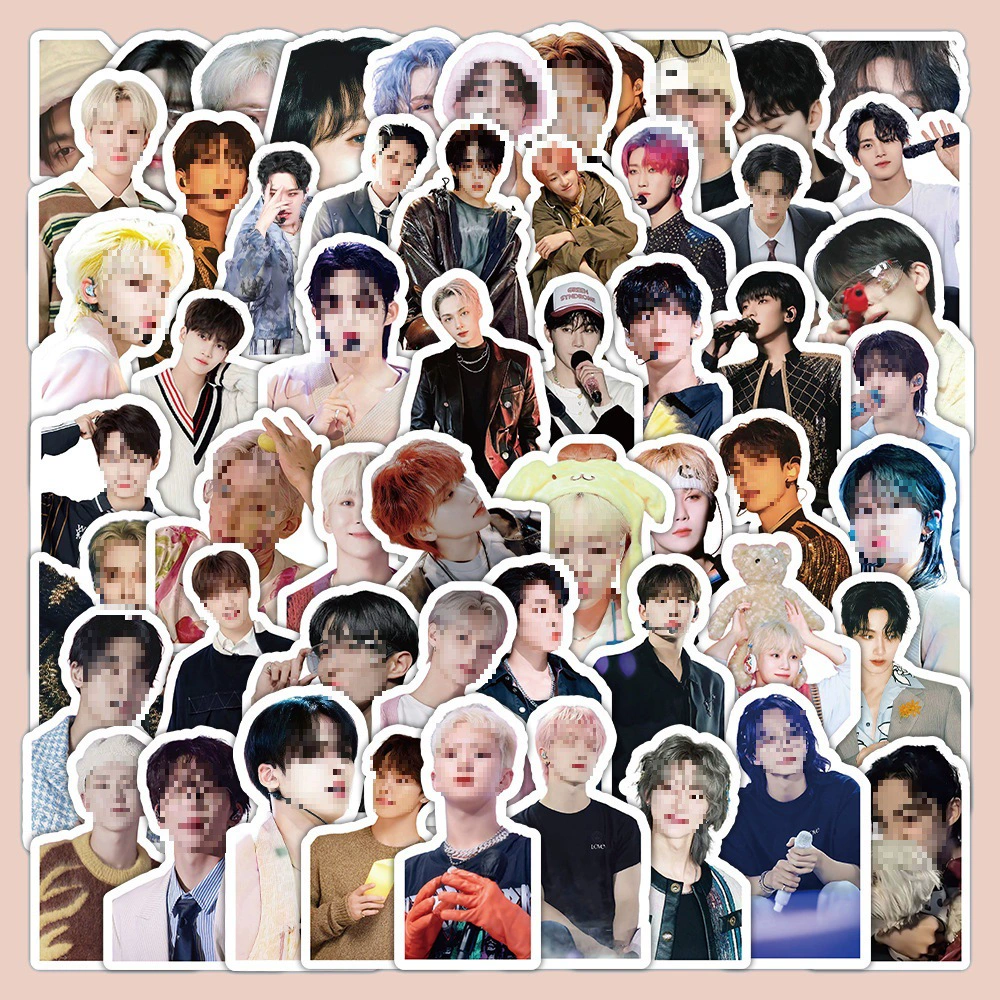 Корейская мужская группа Seventeen стикеры новый стиль эмодзи набор красивый парень периферийная рука палатка украшение стикер E18