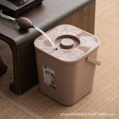 家庭用オフィス茶水廃バケツ茶器部品茶道茶卓排水大茶ゴミ箱茶滓桶卸売り